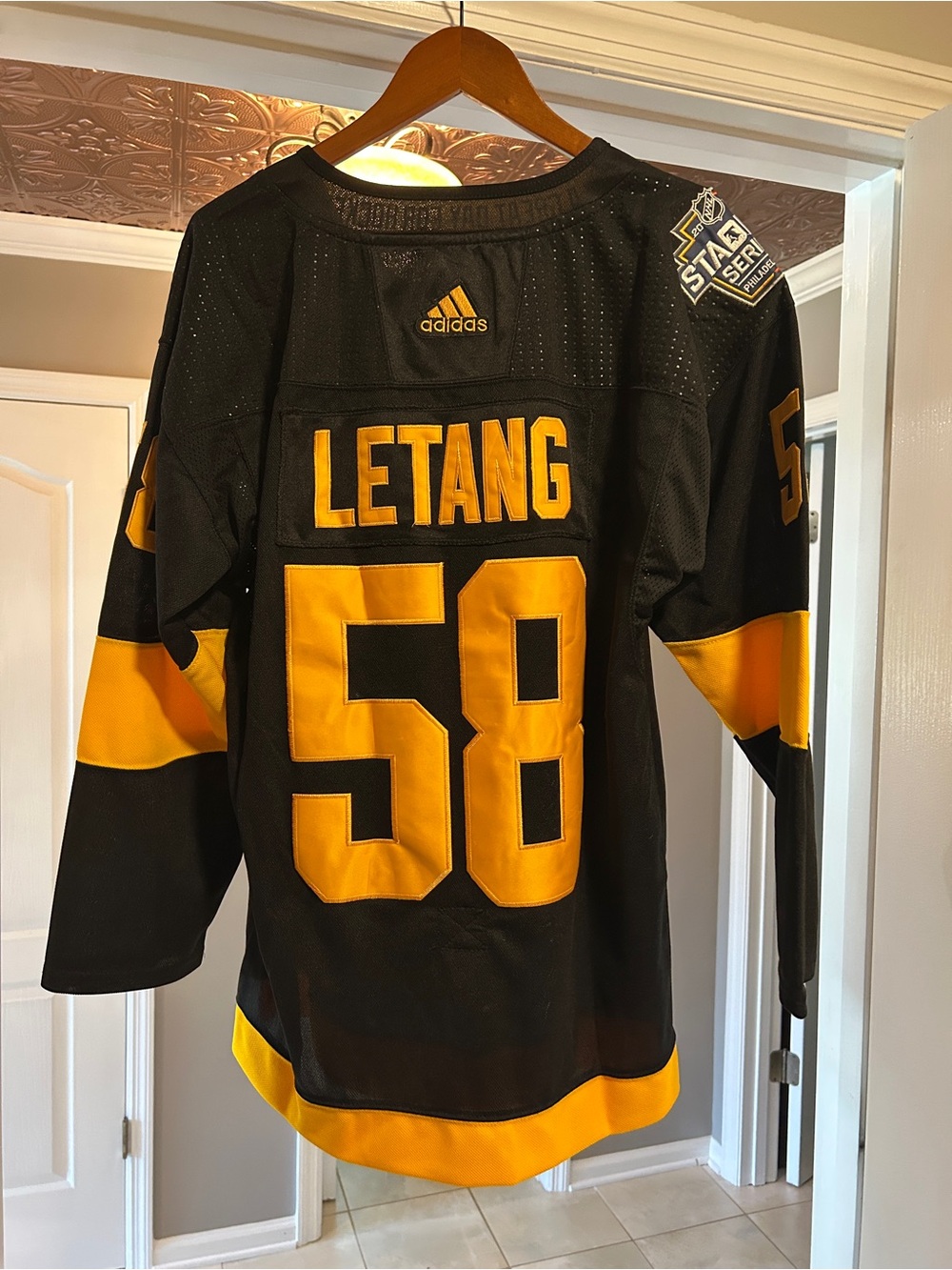 Adidas Penguins Hockey Jersey - Sz 50